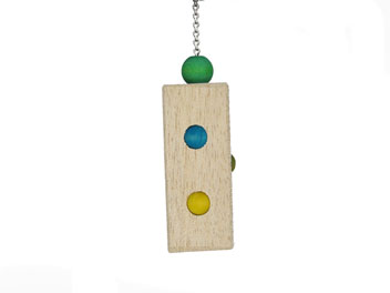 Balsa Block w/Beads